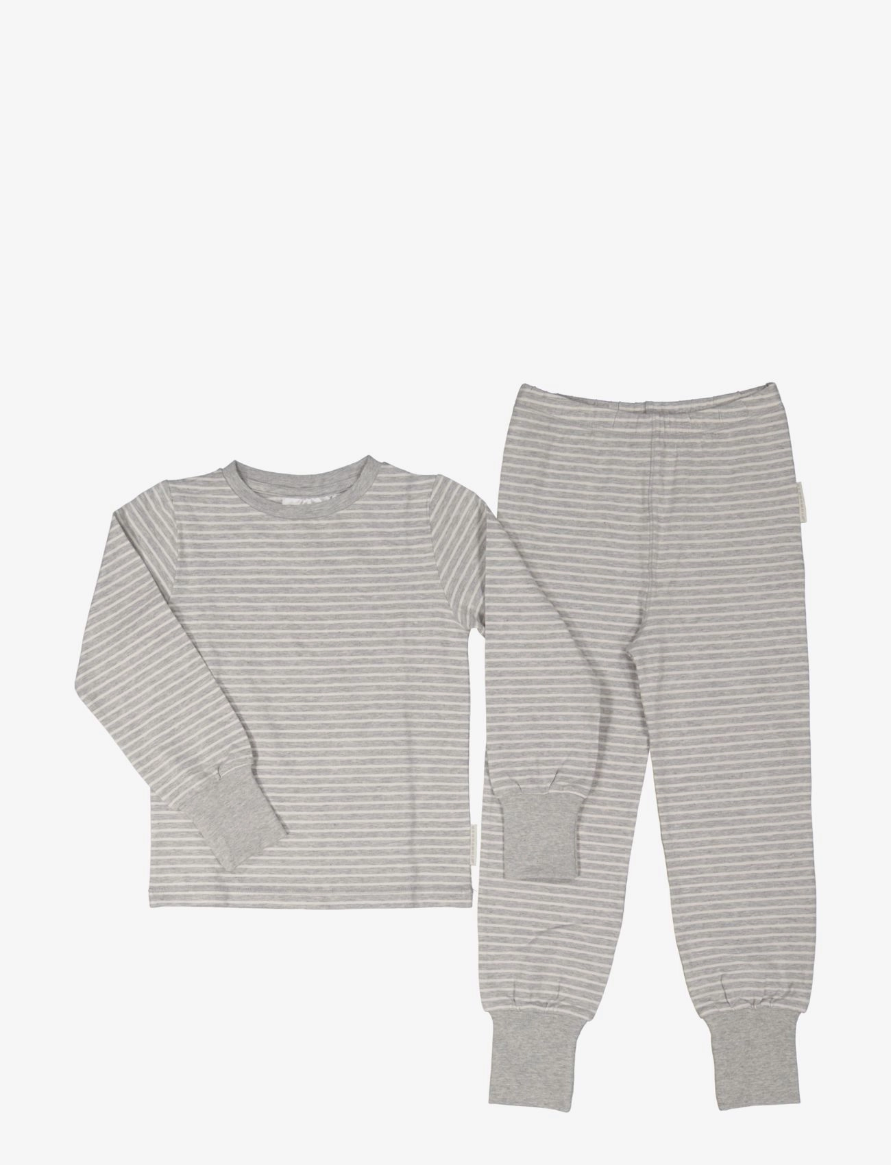 Geggamoja Two pcs pyjamas Classic - Deals - GREY / grey