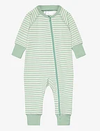 Two way zip - pyjamas Classic - GREEN