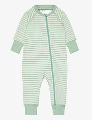 Geggamoja - Two way zip - pyjamas Classic - sovedresser - green - 0