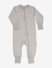 Geggamoja - Two way zip - pyjamas Classic - apģērbs gulēšanai - grey - 0