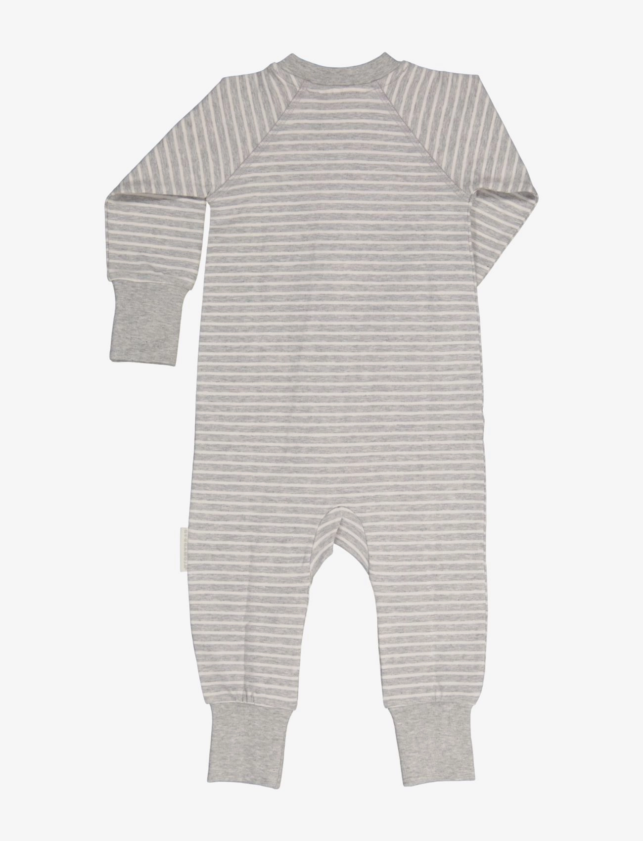 Geggamoja - Two way zip - pyjamas Classic - grenouillères - grey - 1
