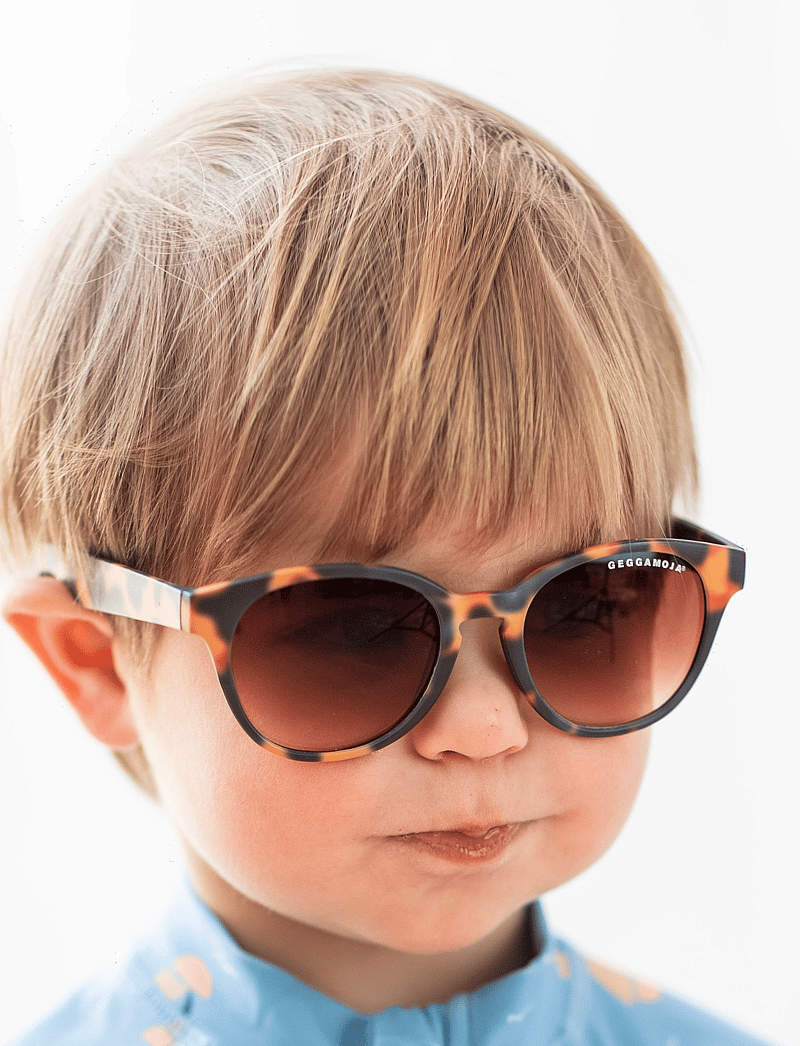 Geggamoja - Sunglass 2-6 y - solglasögon - brown - 0