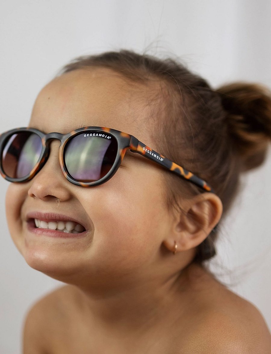 Geggamoja - Sunglass 2-6 y - sonnenbrillen - brown - 4