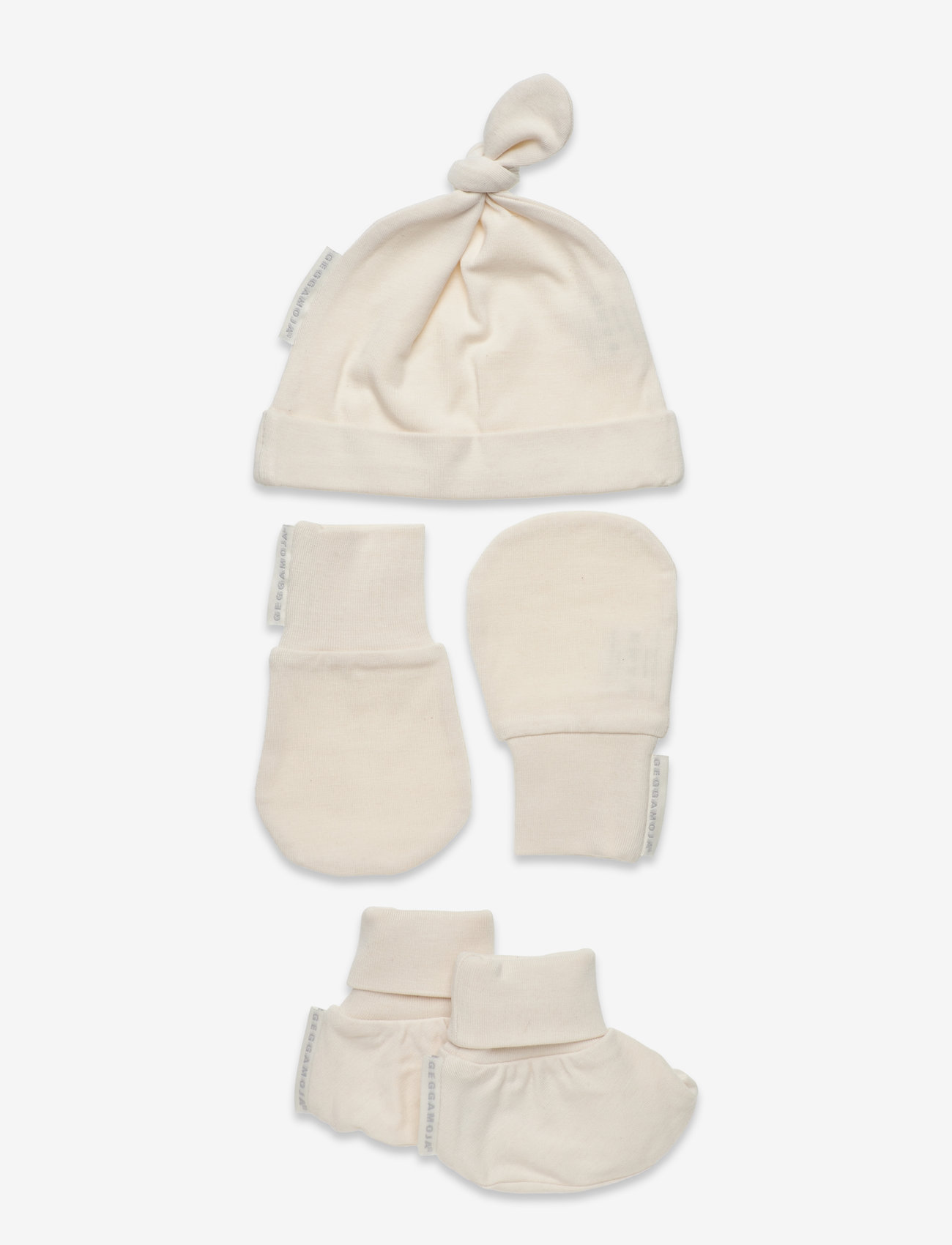 Geggamoja - Baby Acc set - kindad - soft beige - 0
