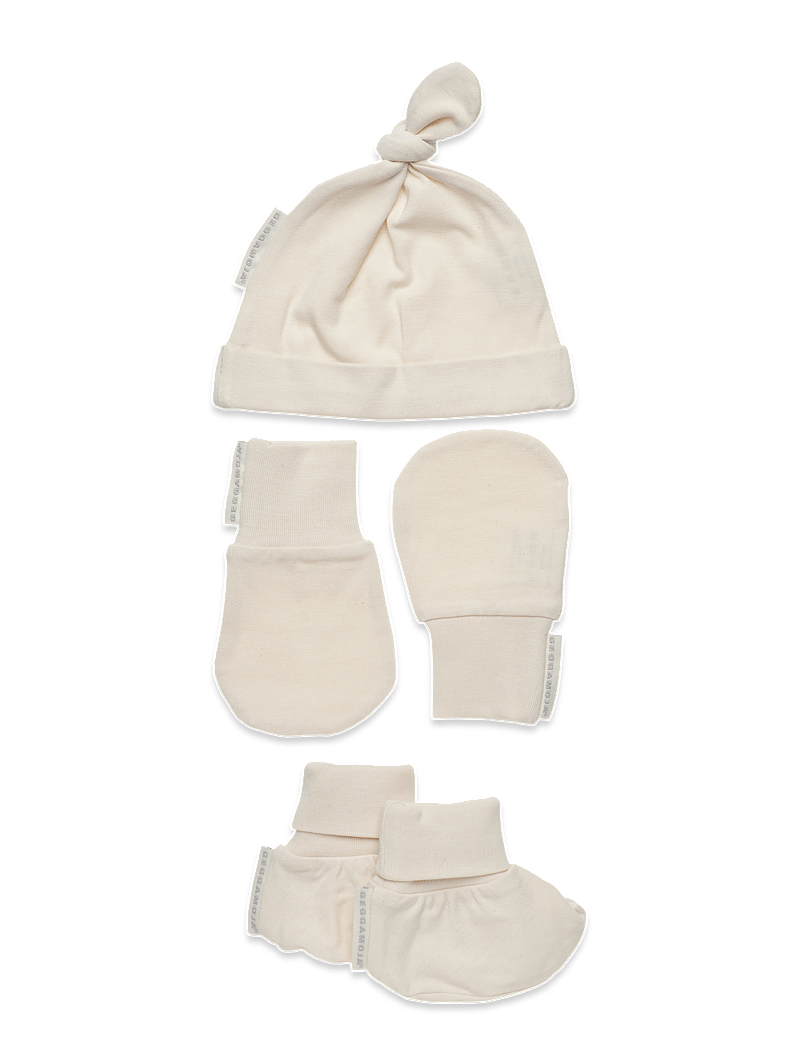 Geggamoja - Baby Acc set - kindad - soft beige - 0