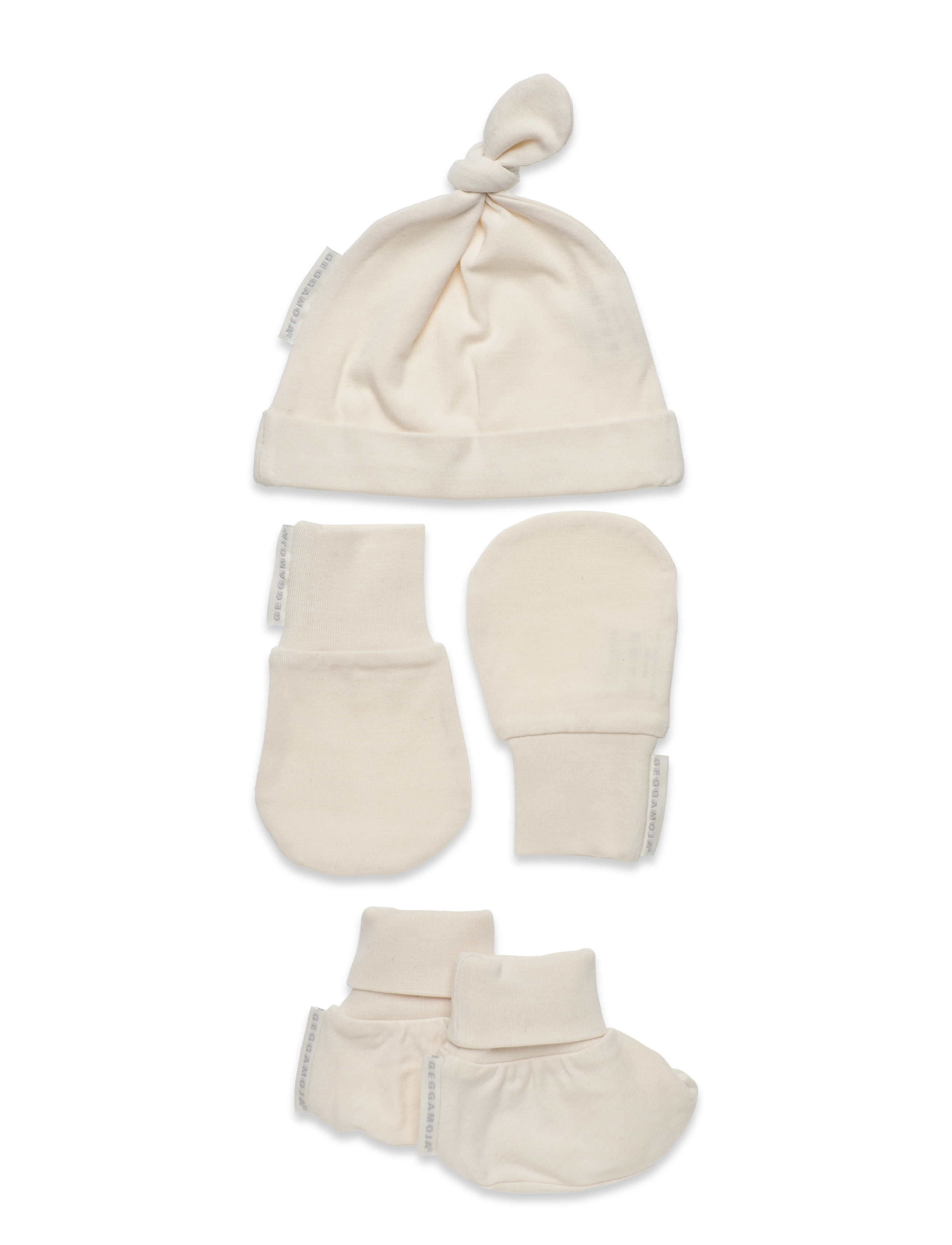 Geggamoja Baby Acc set - Accessoarer - SOFT BEIGE / cream