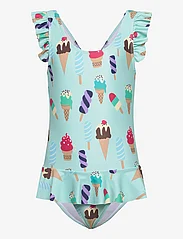Geggamoja - UV-Swim suit - swimsuits - mint ice cream - 0