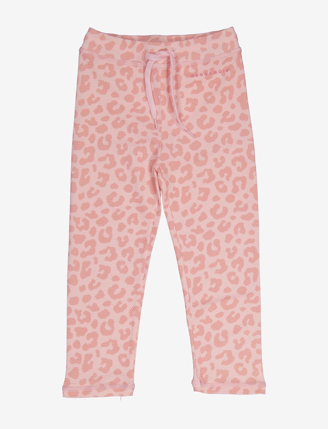 Geggamoja - UV Long Pants Pink Leo - sweatpants - pink leo - 1