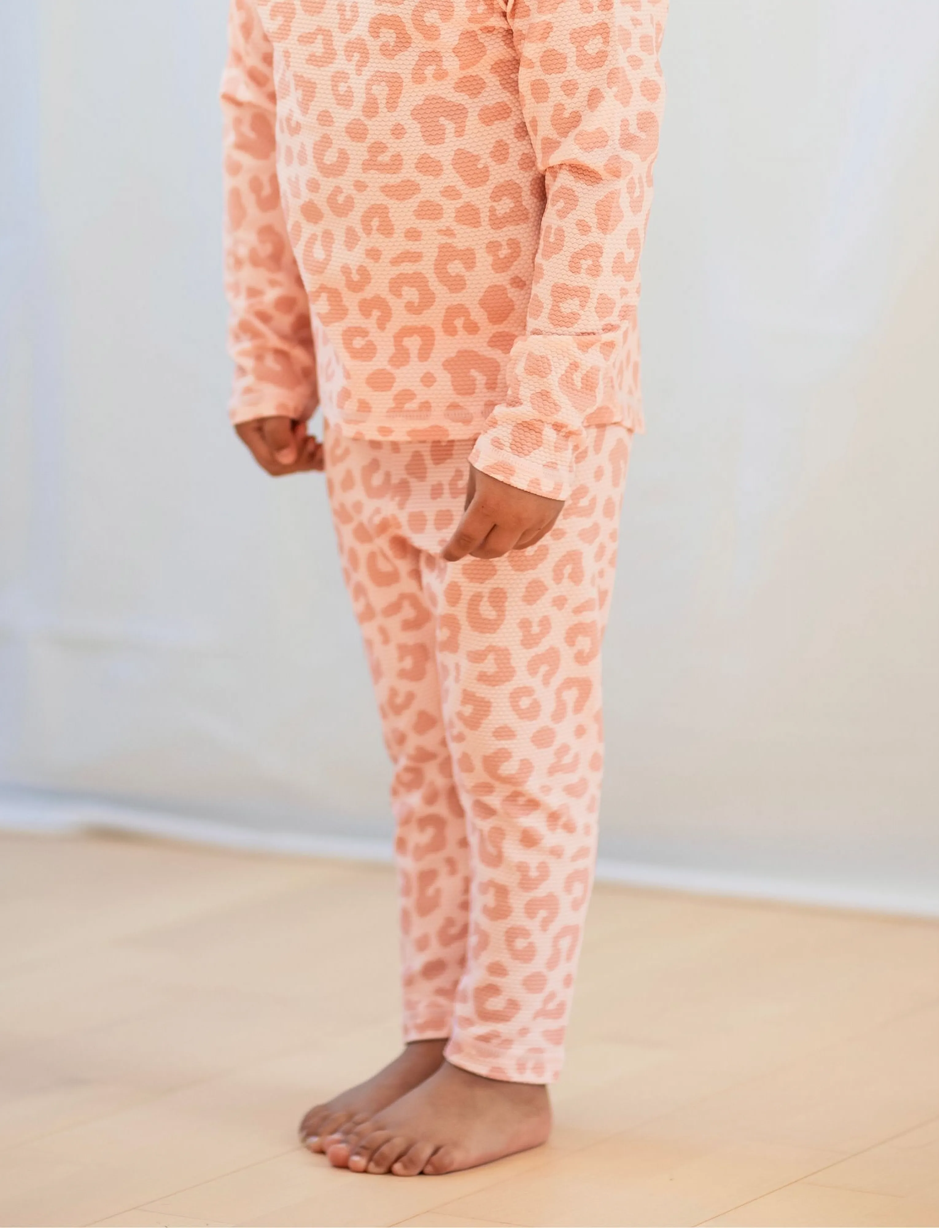 Geggamoja UV Long Pants Pink Leo - Underdele - PINK LEO / pink/rose