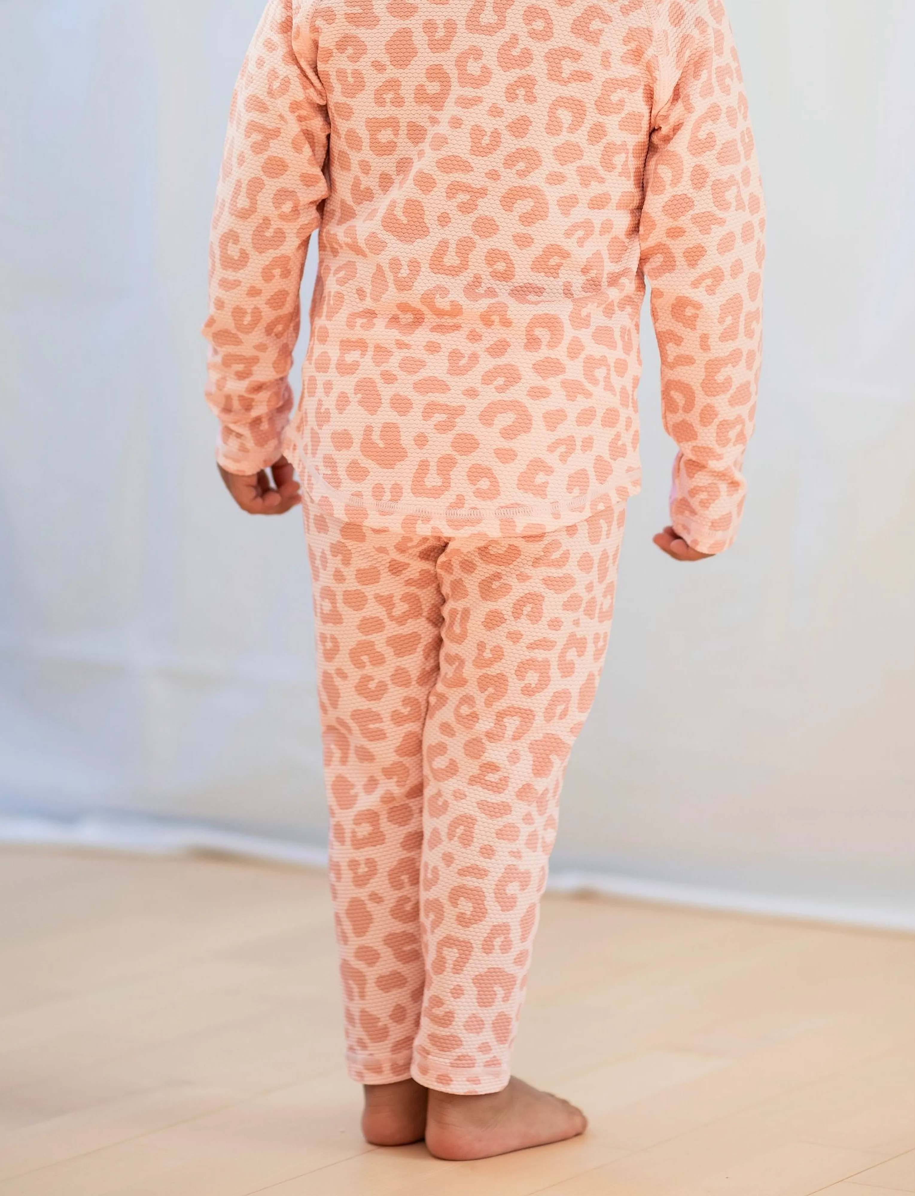Geggamoja - UV Long Pants Pink Leo - dressipüksid - pink leo - 3