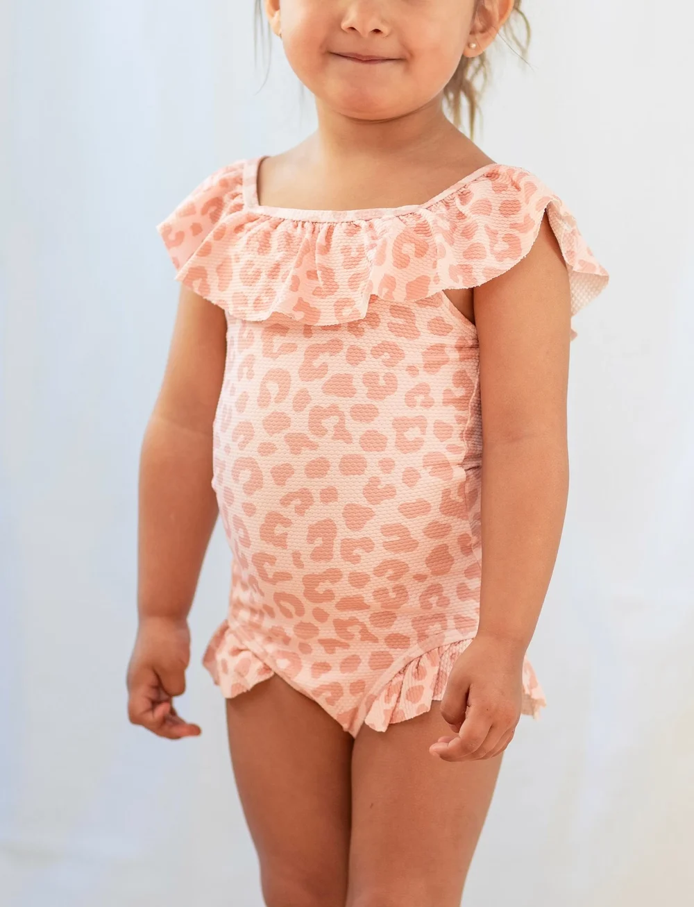 Geggamoja - UV Swim suit - uv-bekleidung - pink leo - 0