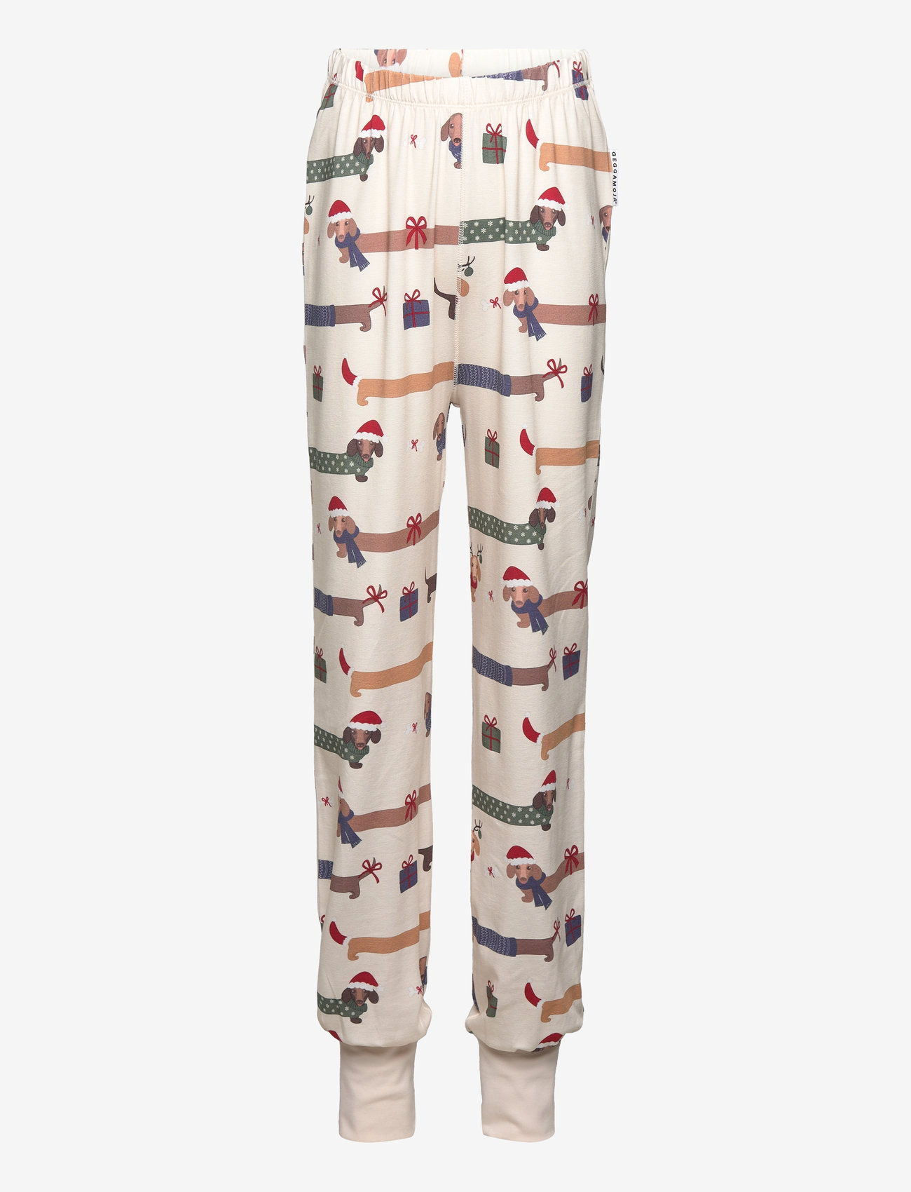 Geggamoja - Bamboo two piece pyjamas Santa dogs - pyjama-sets - santa dogs - 2