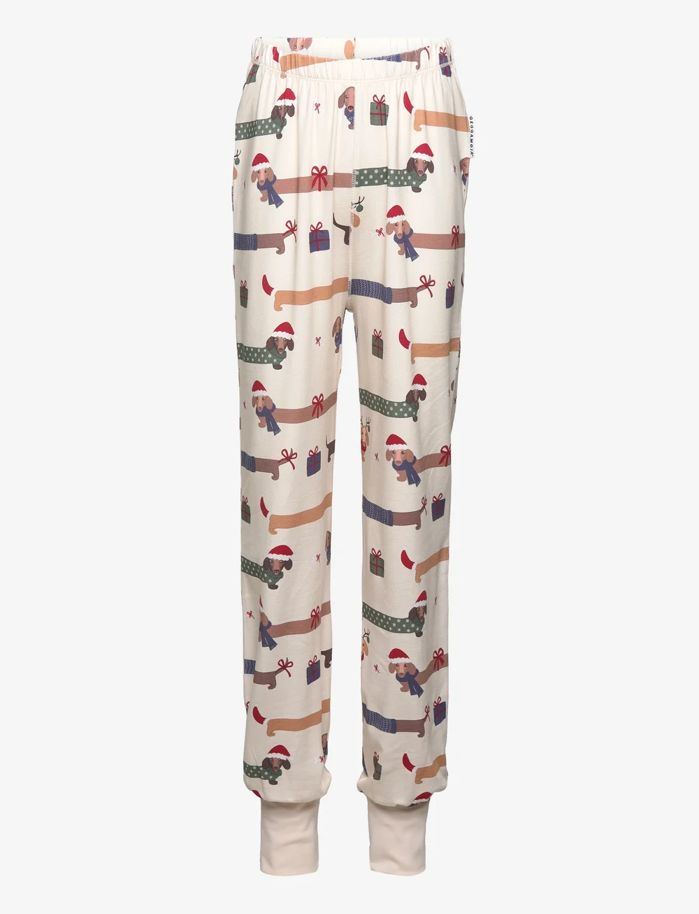 Geggamoja - Bamboo two piece pyjamas Santa dogs - pyjama-sets - santa dogs - 2