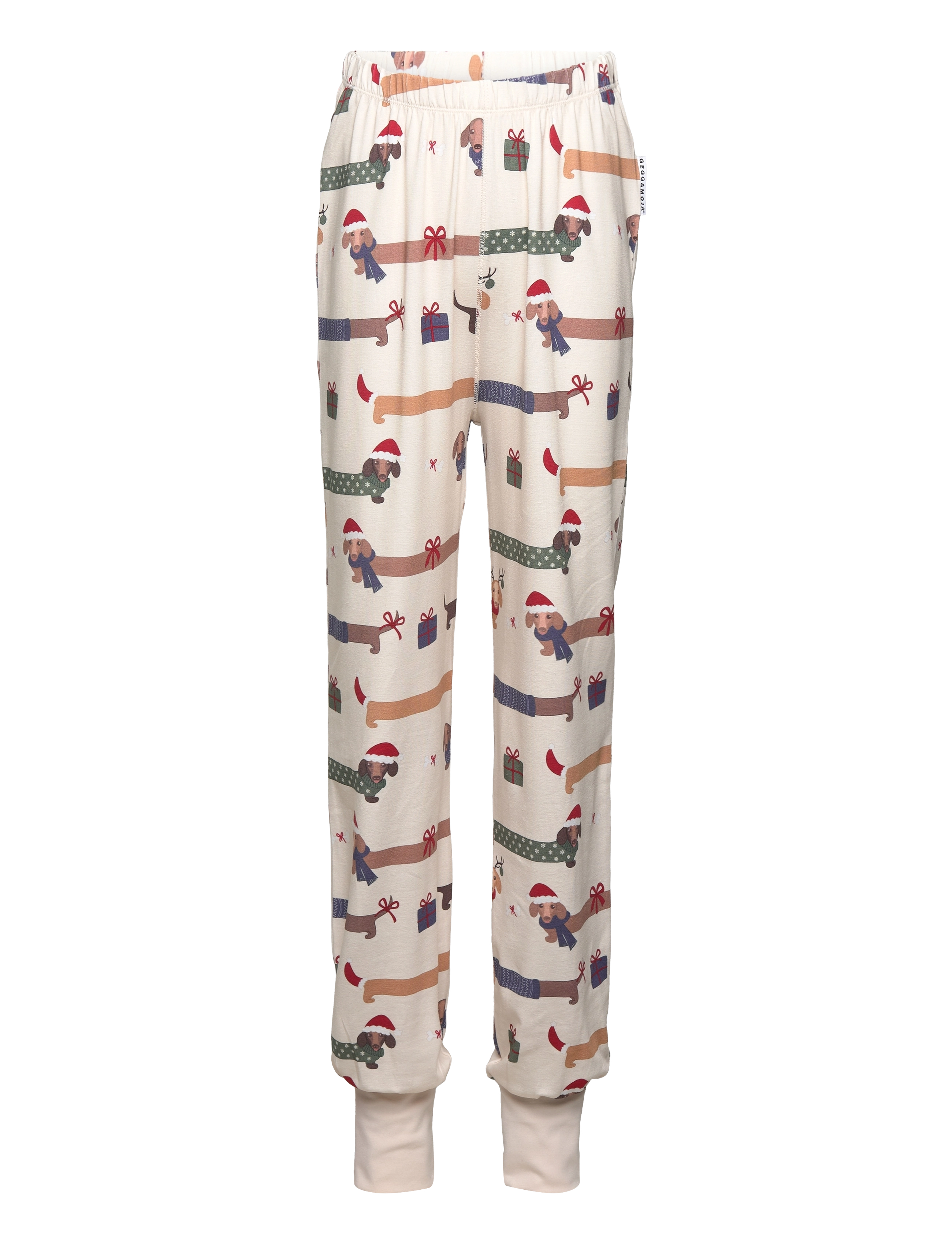 Geggamoja - Bamboo two piece pyjamas Santa dogs - komplektid - santa dogs - 2