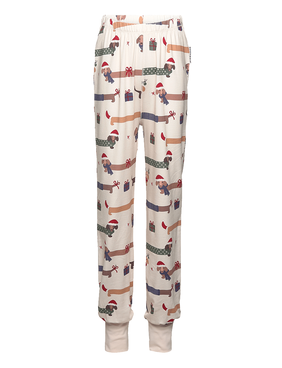 Geggamoja - Bamboo two piece pyjamas Santa dogs - komplektid - santa dogs - 2