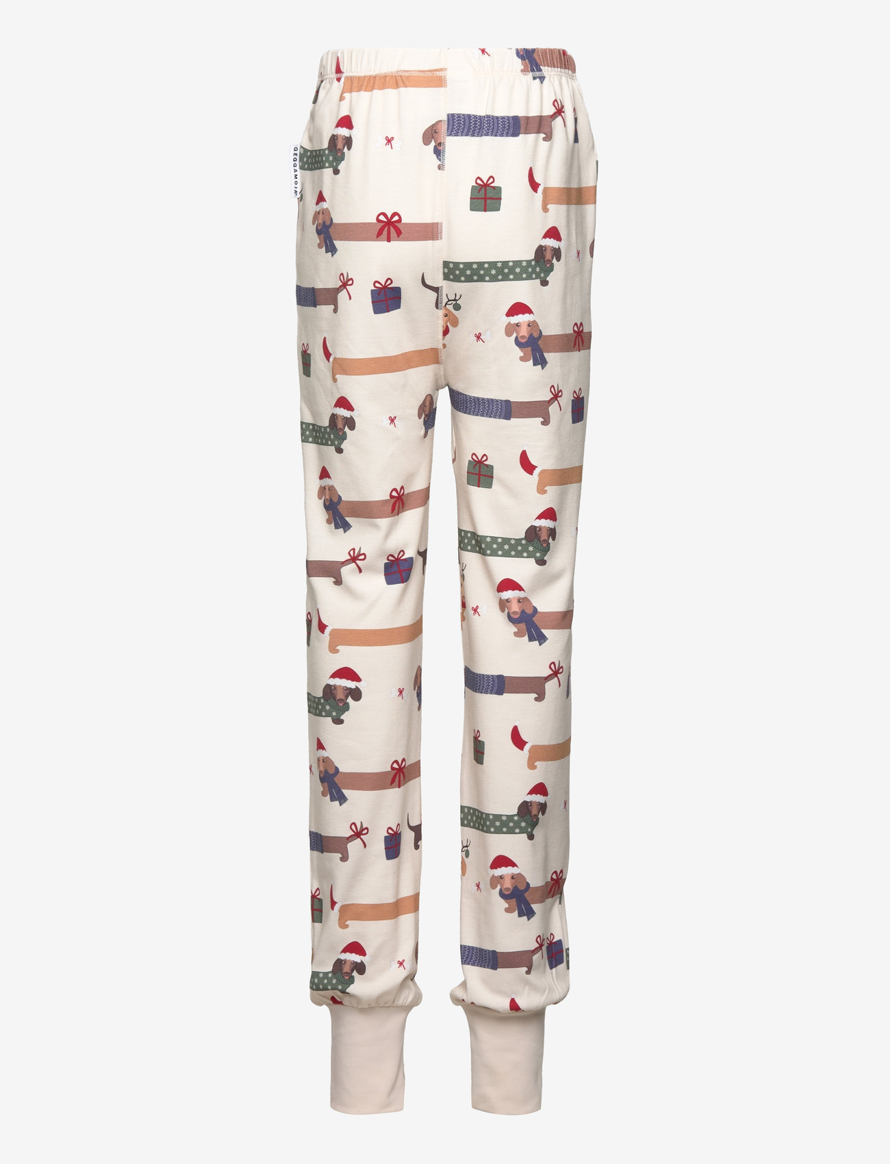 Geggamoja - Bamboo two piece pyjamas Santa dogs - pyjama-sets - santa dogs - 3