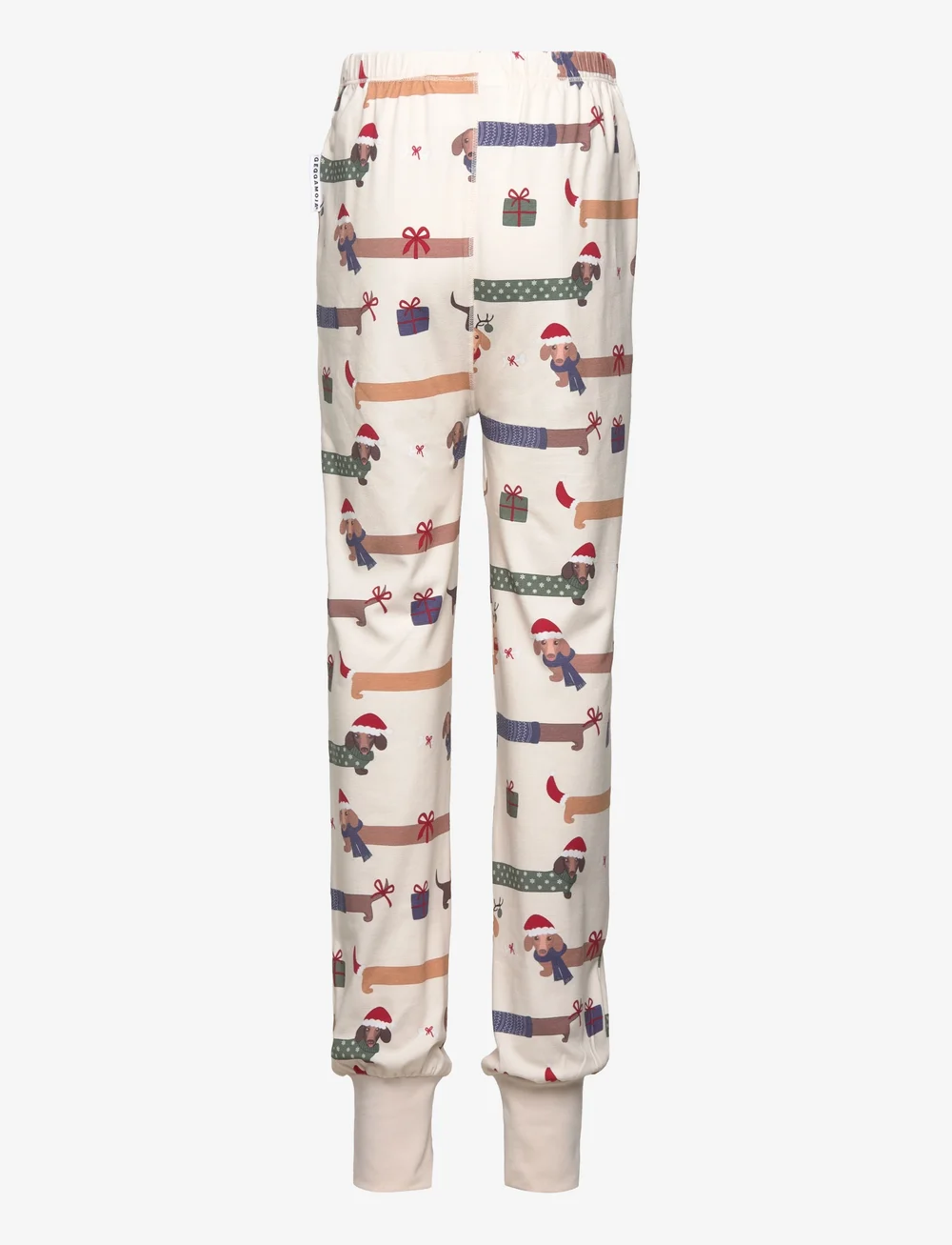 Geggamoja - Bamboo two piece pyjamas Santa dogs - pyjama-sets - santa dogs - 3
