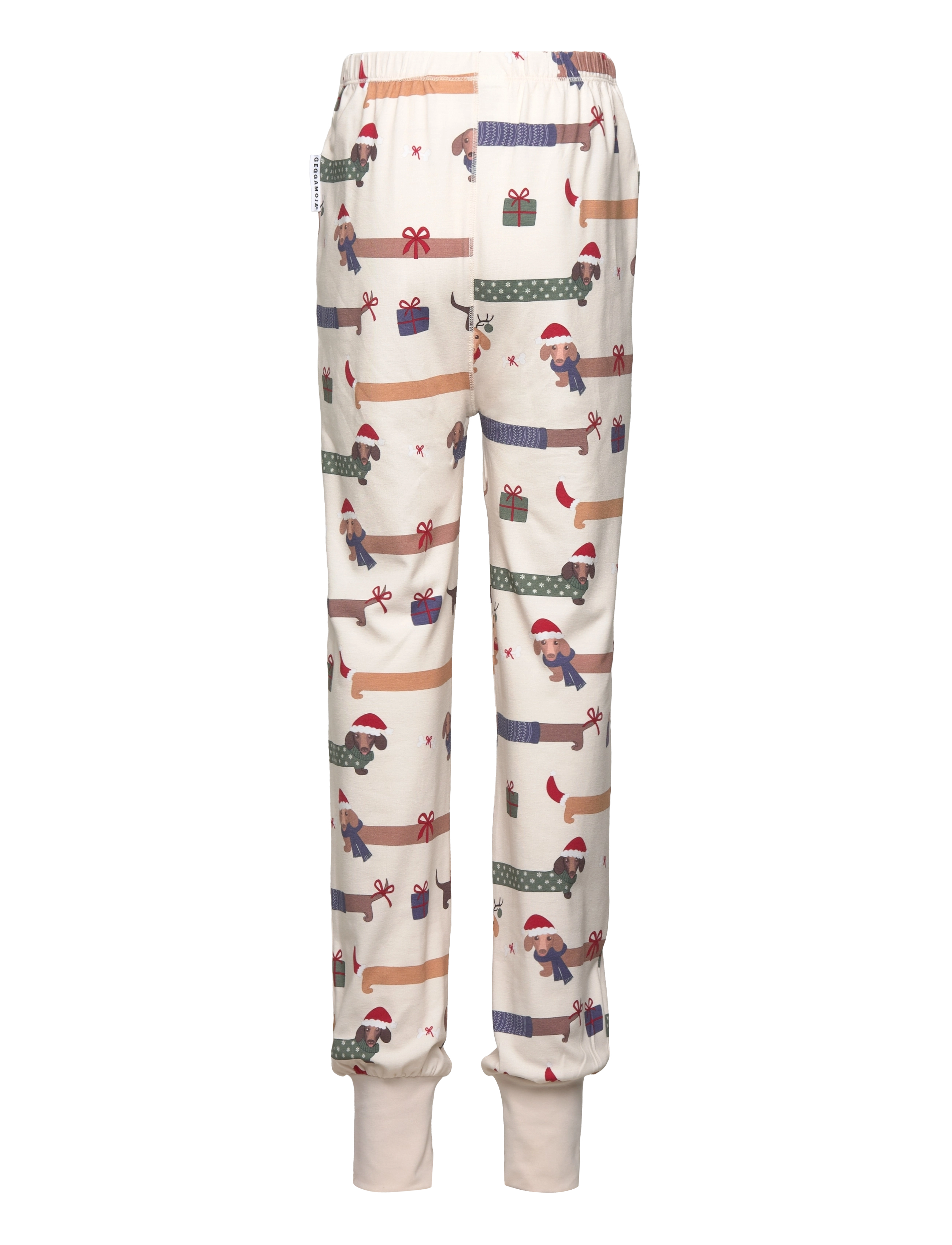 Geggamoja - Bamboo two piece pyjamas Santa dogs - komplektid - santa dogs - 3