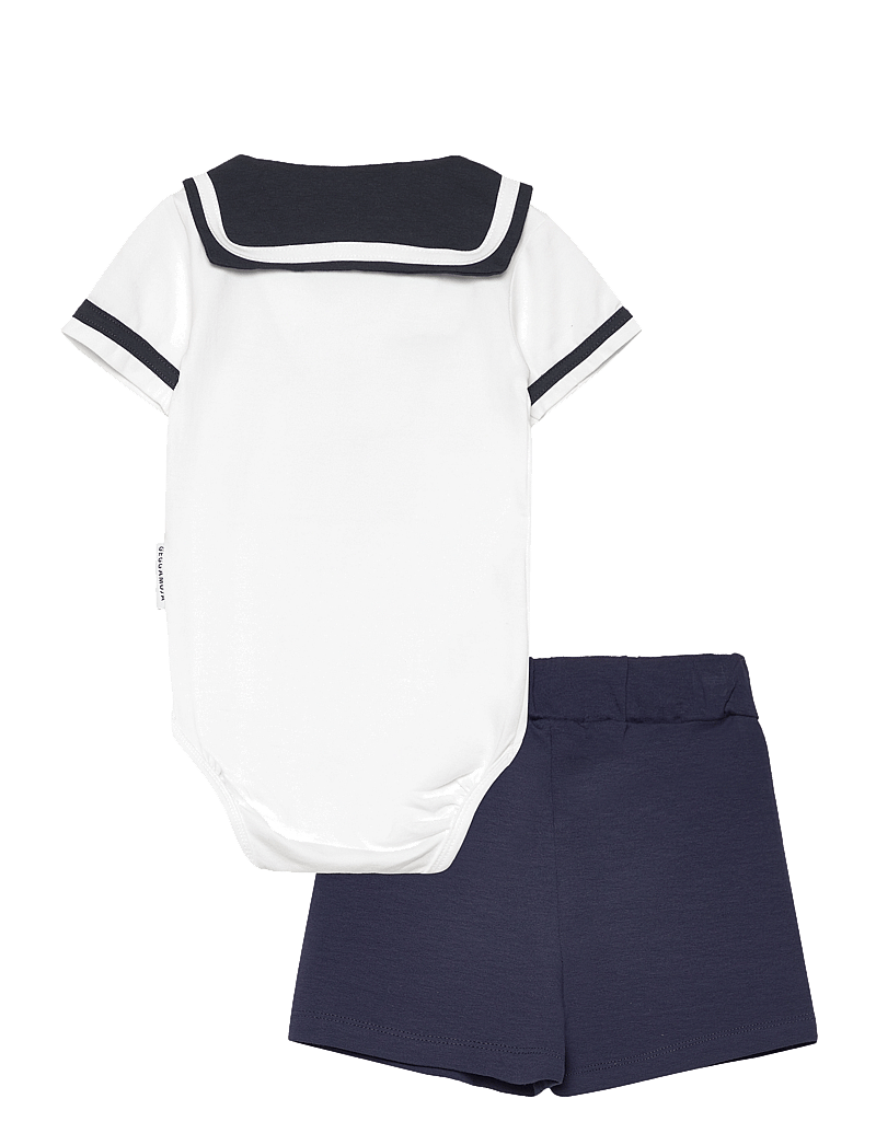 Geggamoja - Sailor Set - sets with short-sleeved t-shirt - white - 1