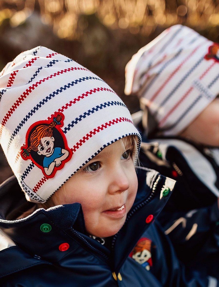 Geggamoja - Pippi Långstrump Beanie - beanies - multi str - 0