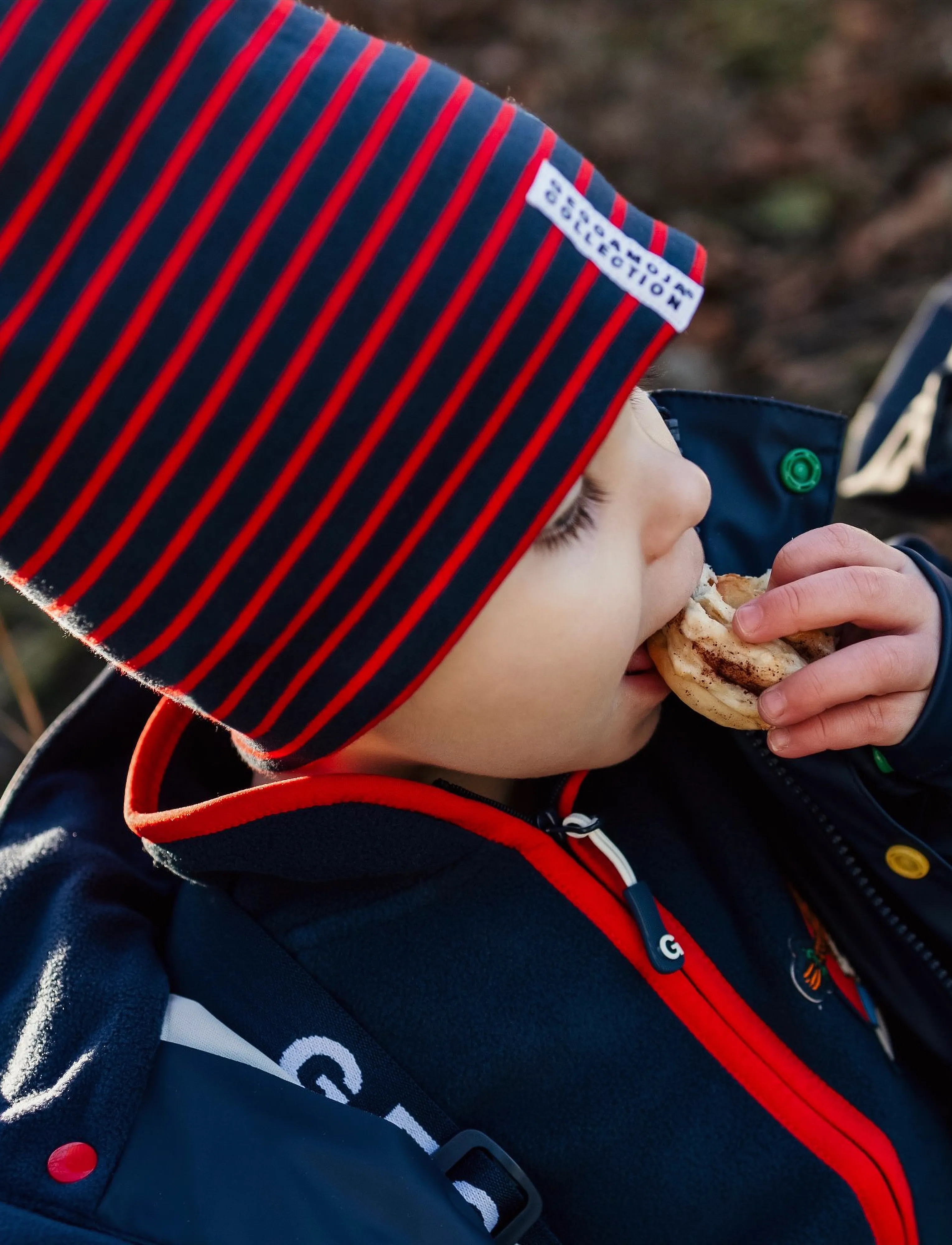 Geggamoja - Pippi Långstrump Beanie - beanies - red str - 3