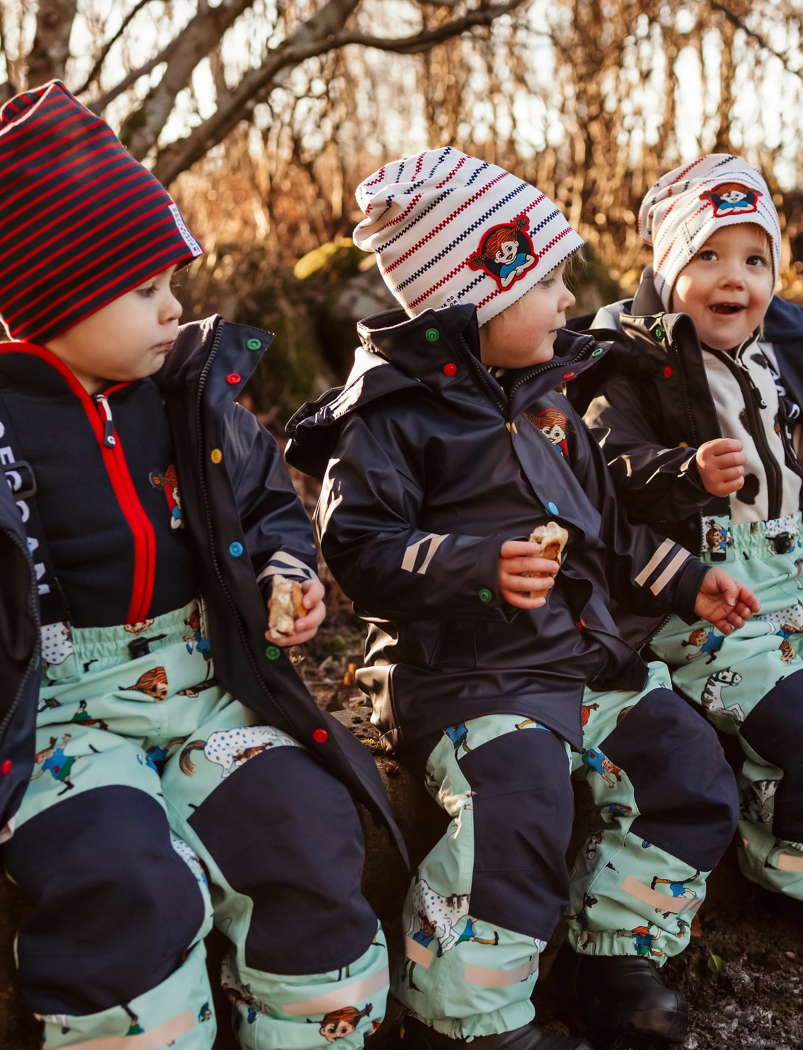 Geggamoja - Pippi Långstrump Beanie - beanies - red str - 4