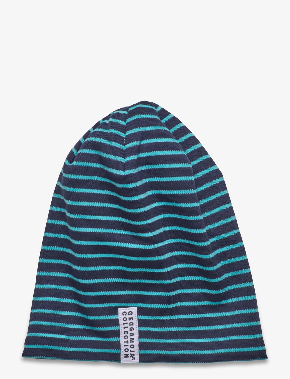 Geggamoja - Topline fleece cap Navy/turq str 04 S 2-4 Year - babymützen - navy/turq str - 0