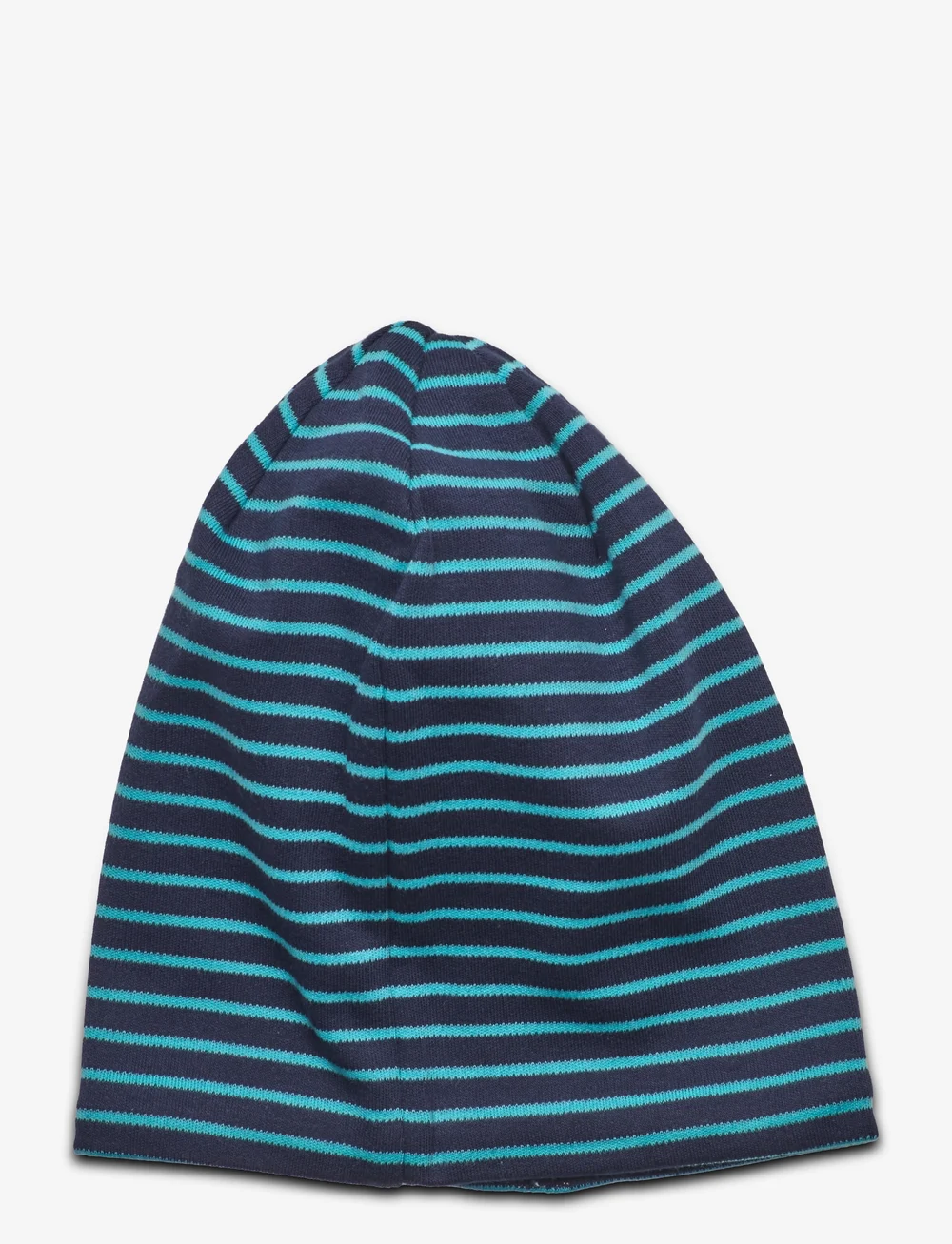 Geggamoja - Topline fleece cap Navy/turq str 04 S 2-4 Year - babymützen - navy/turq str - 1