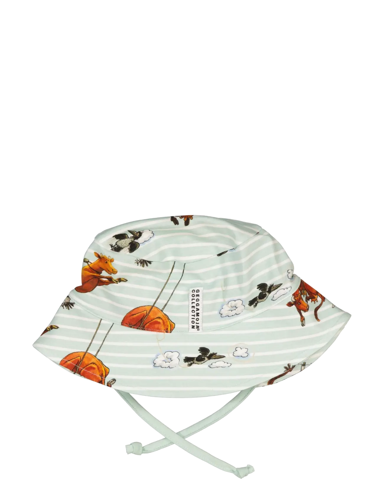GEGGAMOJA Mamma Mu Sunny Hat Grün - 0-4M - Kinder