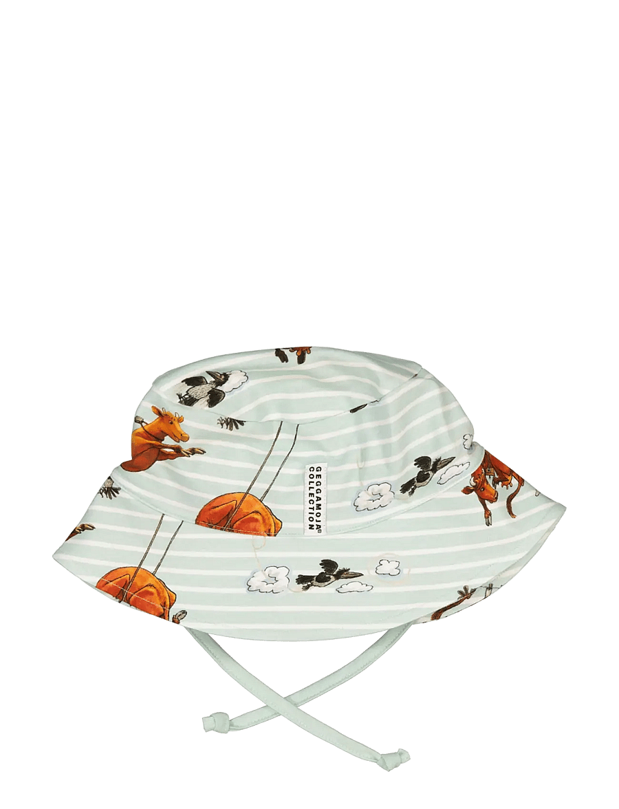 Geggamoja - Mamma Mu Sunny hat - chapeau de soleil - mint str - 0