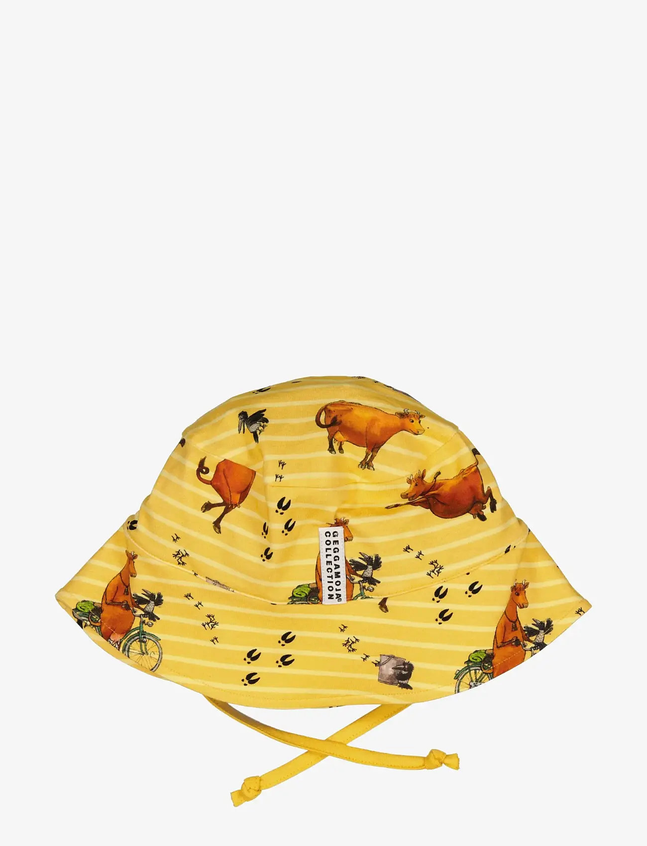 Geggamoja - Mamma Mu Sunny hat - hellehatut - yellow str - 0
