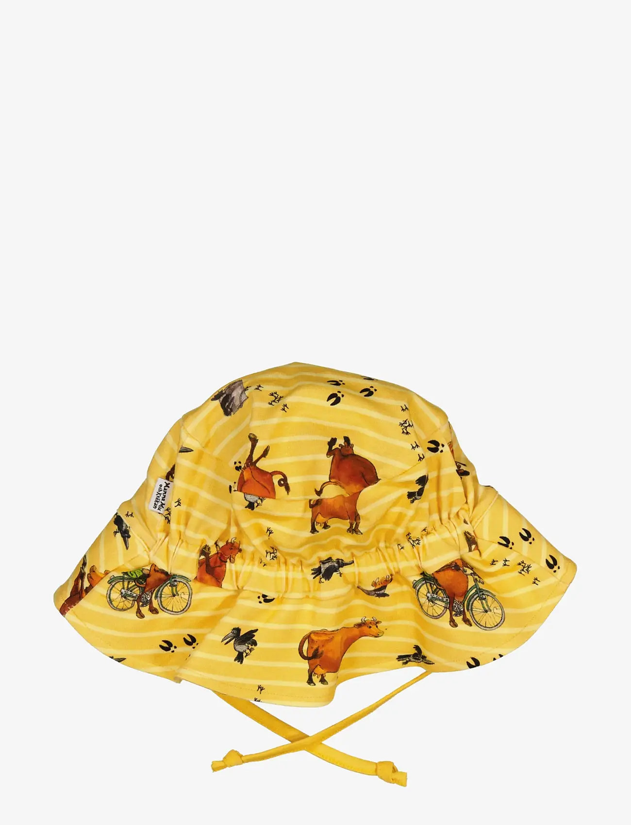 Geggamoja - Mamma Mu Sunny hat - hellehatut - yellow str - 1