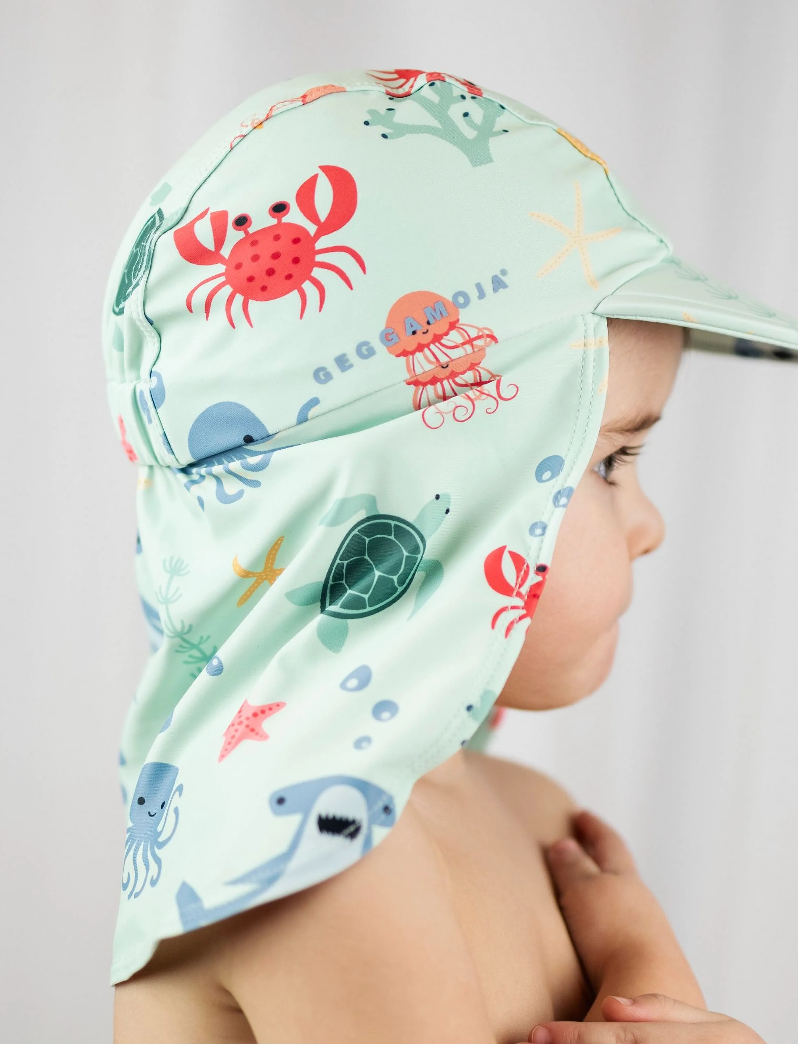 Geggamoja - UV-Hat - solhat - blue deep sea - 3