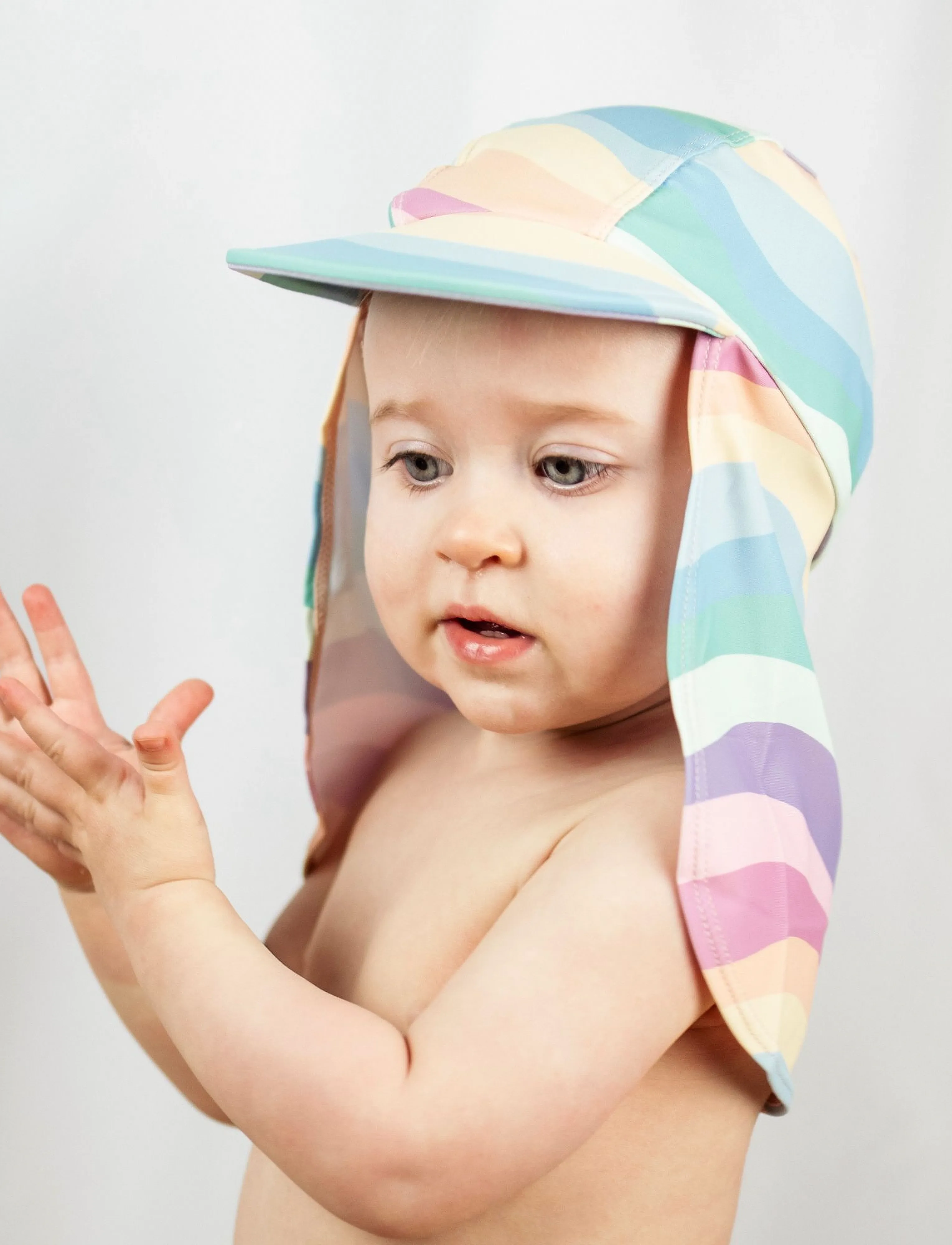 Geggamoja Uv-Hat, 40/42, Accessories, Mehrfarbig/gemustert - Sun Hats, Kinder