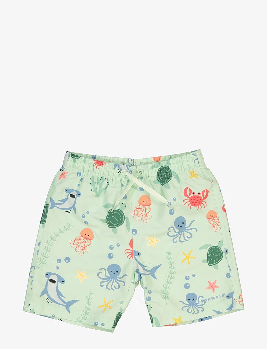 Geggamoja - UV-Swim shorts Blue Deep sea 16 74/80 - uv-kläder - blue deep sea - 1