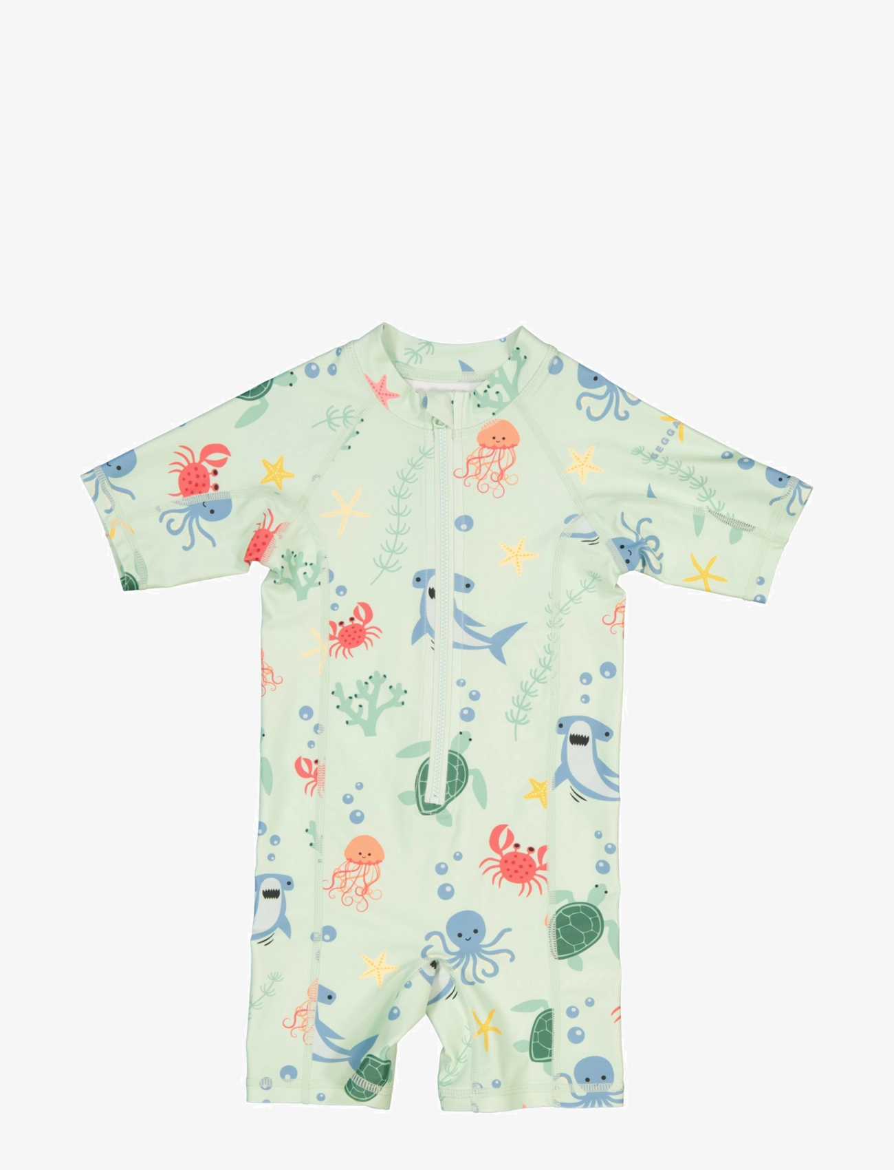 Geggamoja UV-Suit - Kläder - BLUE DEEP SEA / green