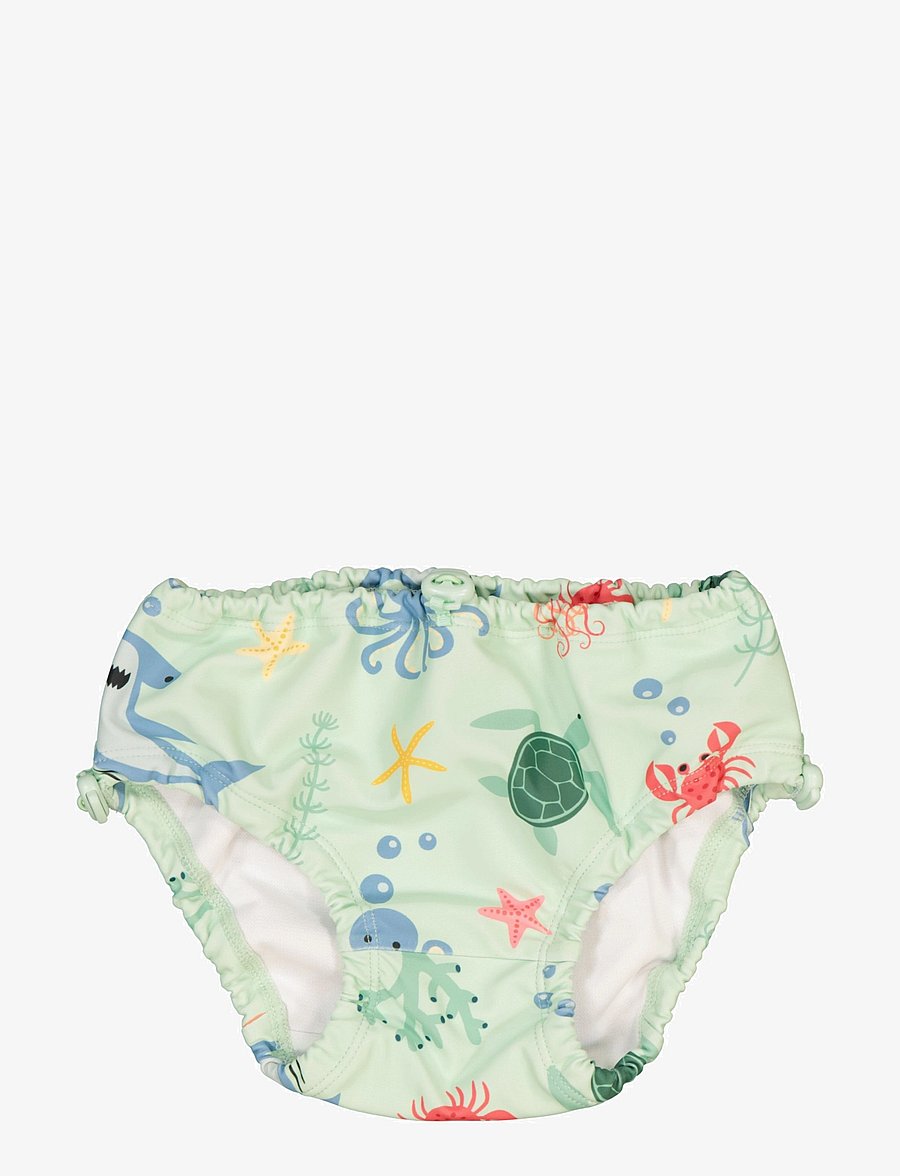 Geggamoja - UV Baby swim pant - schwimmwindeln - blue deep sea - 1