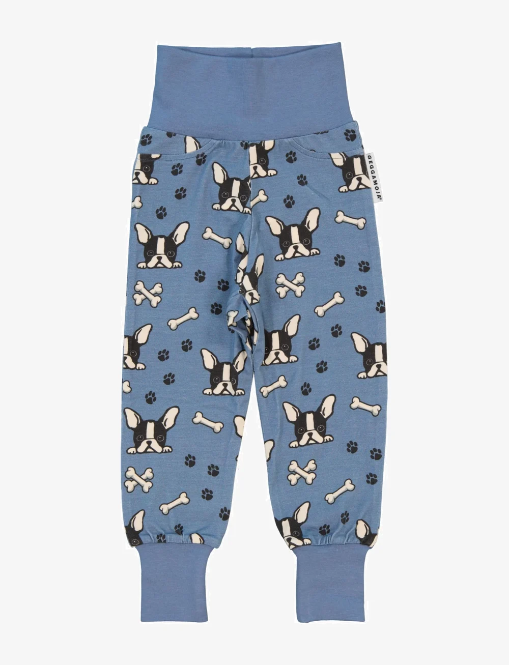Geggamoja - Bamboo Baby pants - babybukser - bulldog - 0