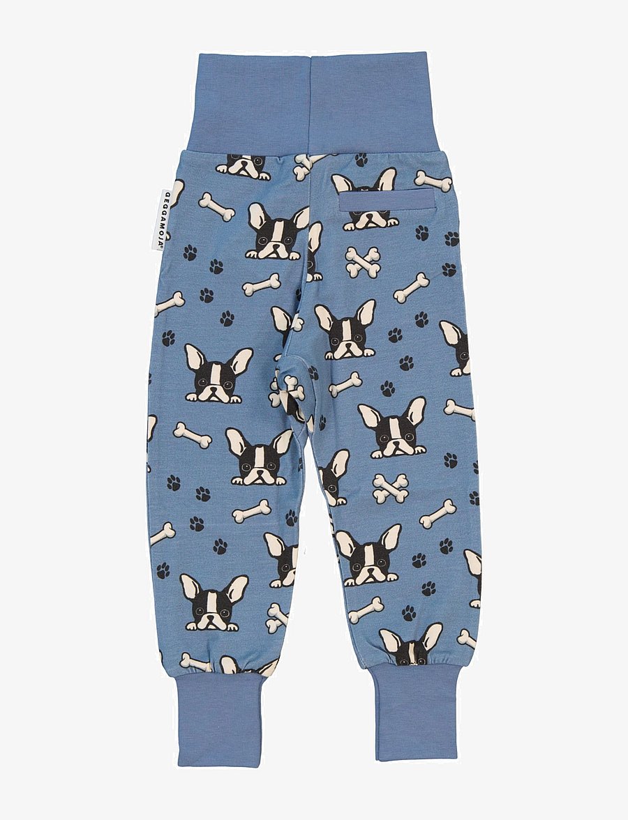 Geggamoja - Bamboo Baby pants - bulldog - 1