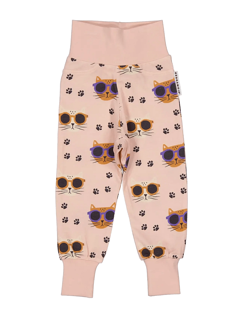 Geggamoja - Bamboo Baby pants - cool cats - 0