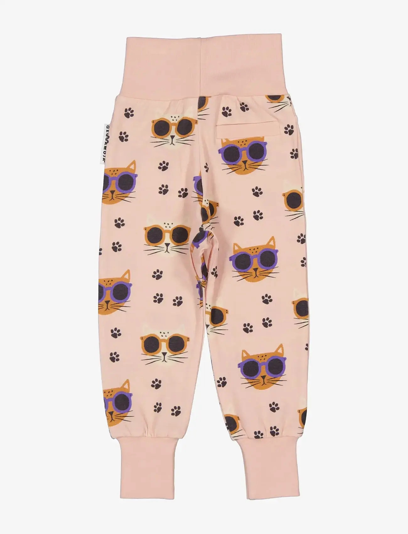 Geggamoja - Bamboo Baby pants - cool cats - 1