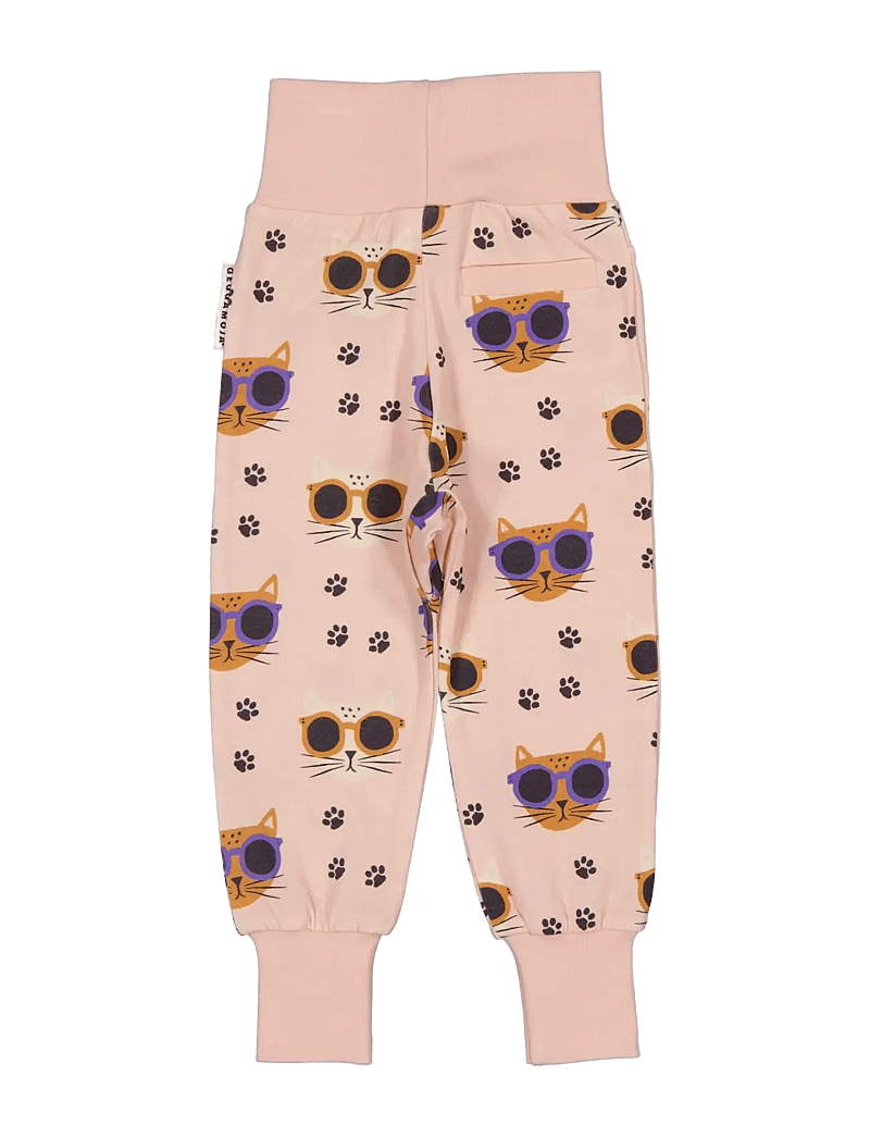 Geggamoja - Bamboo Baby pants - cool cats - 1