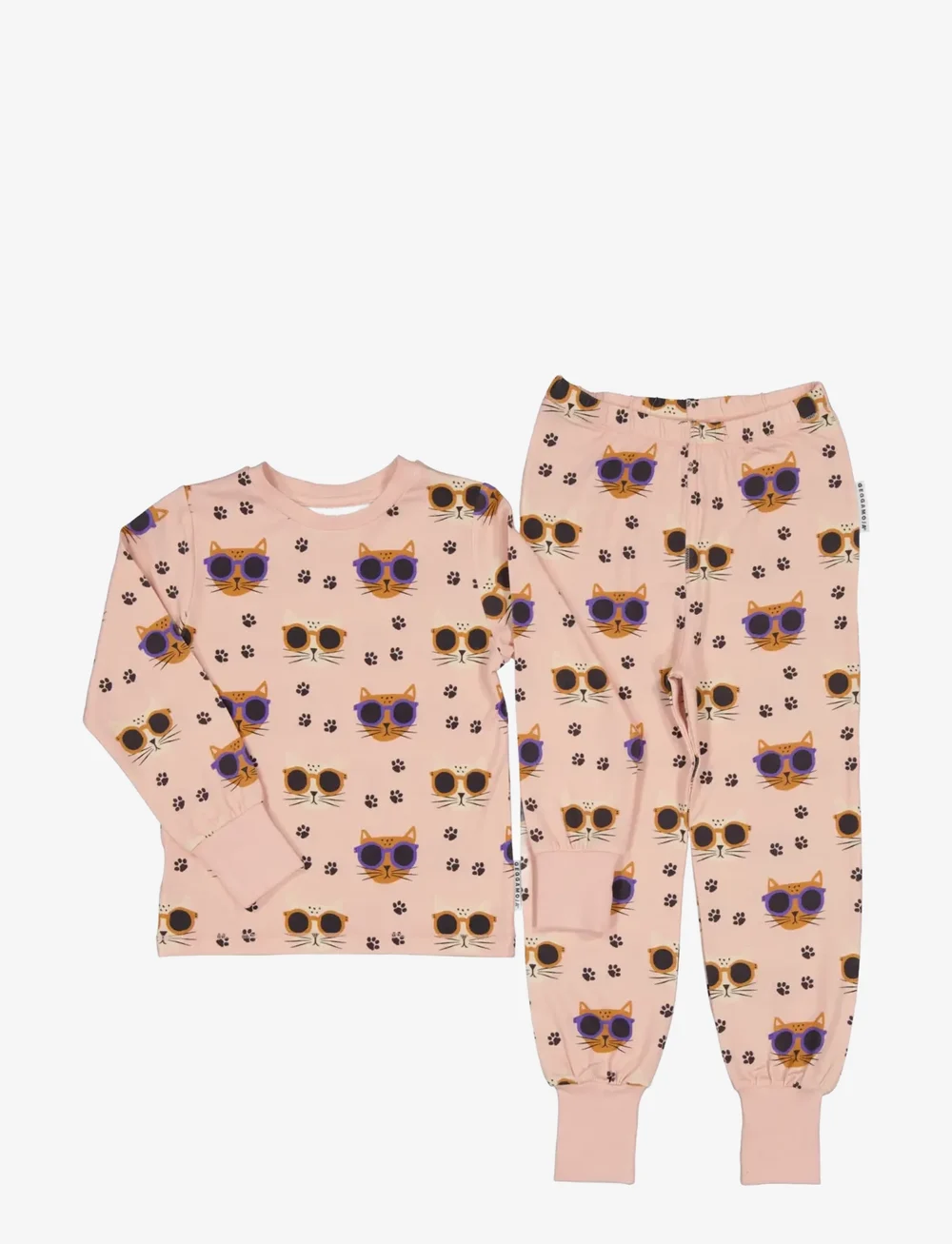 Geggamoja - Bamboo two piece pyjamas - pyjama-sets - cool cats - 0