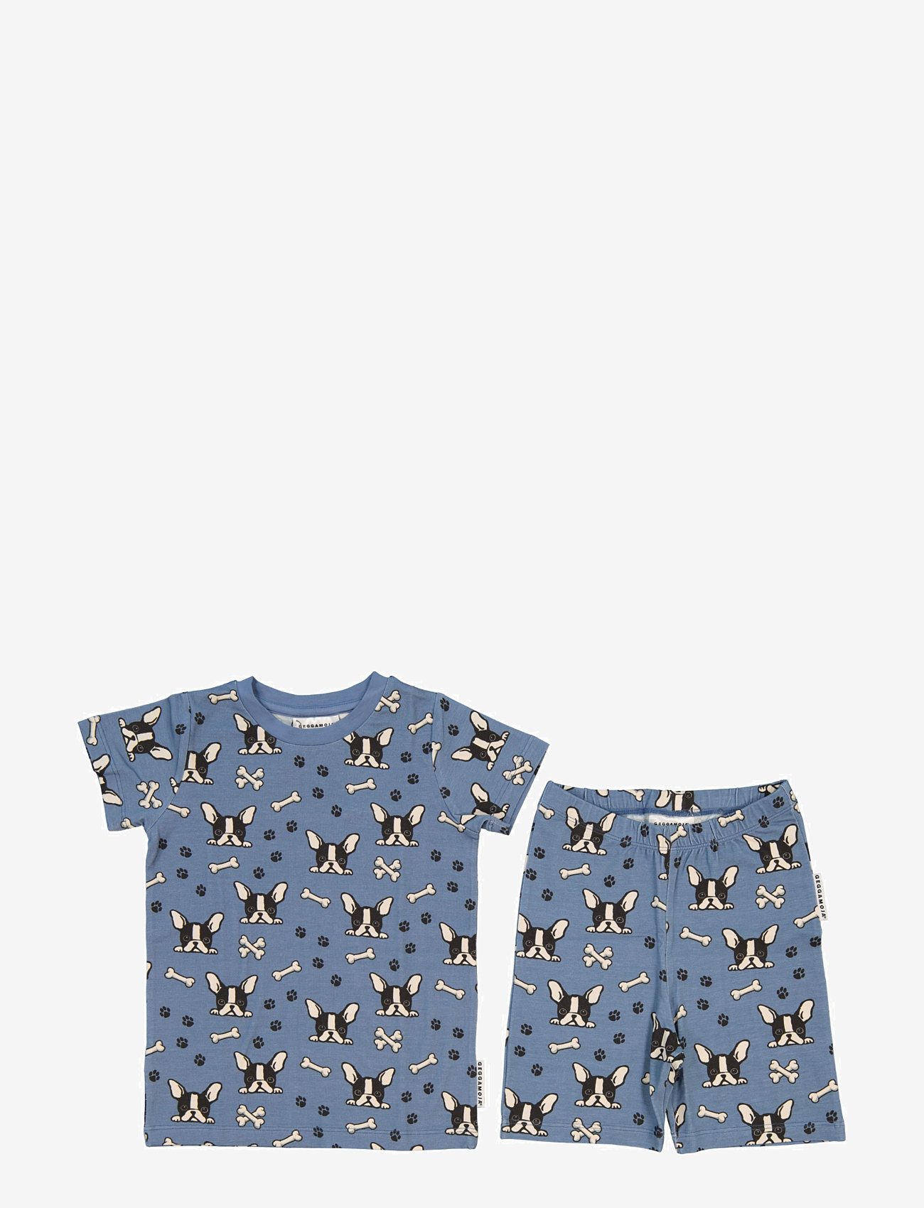 Geggamoja - Bamboo Set - lühikeste varrukatega t-särkide komplektid - bulldog - 0
