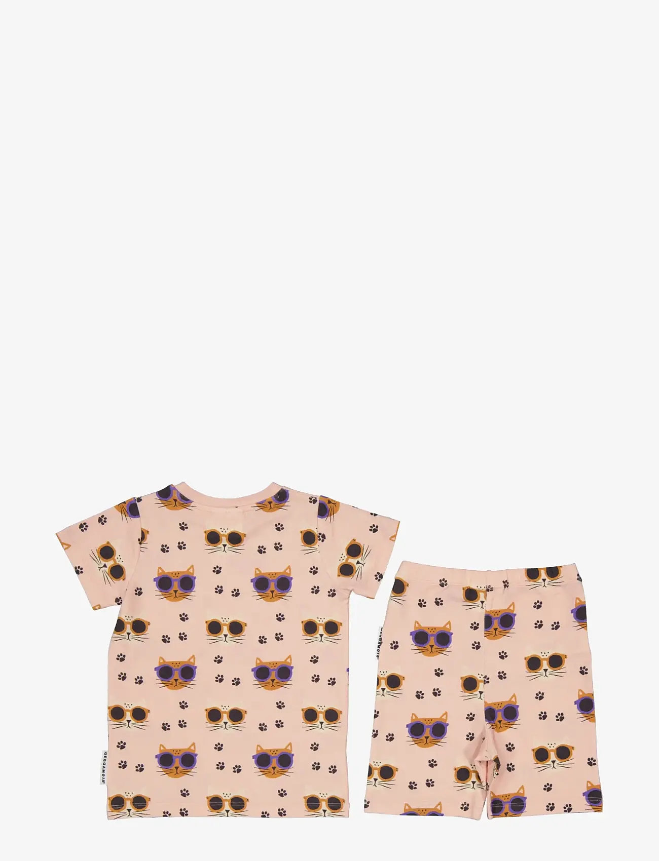 Geggamoja - Bamboo Set - set med kortärmad t-shirt - cool cats - 1