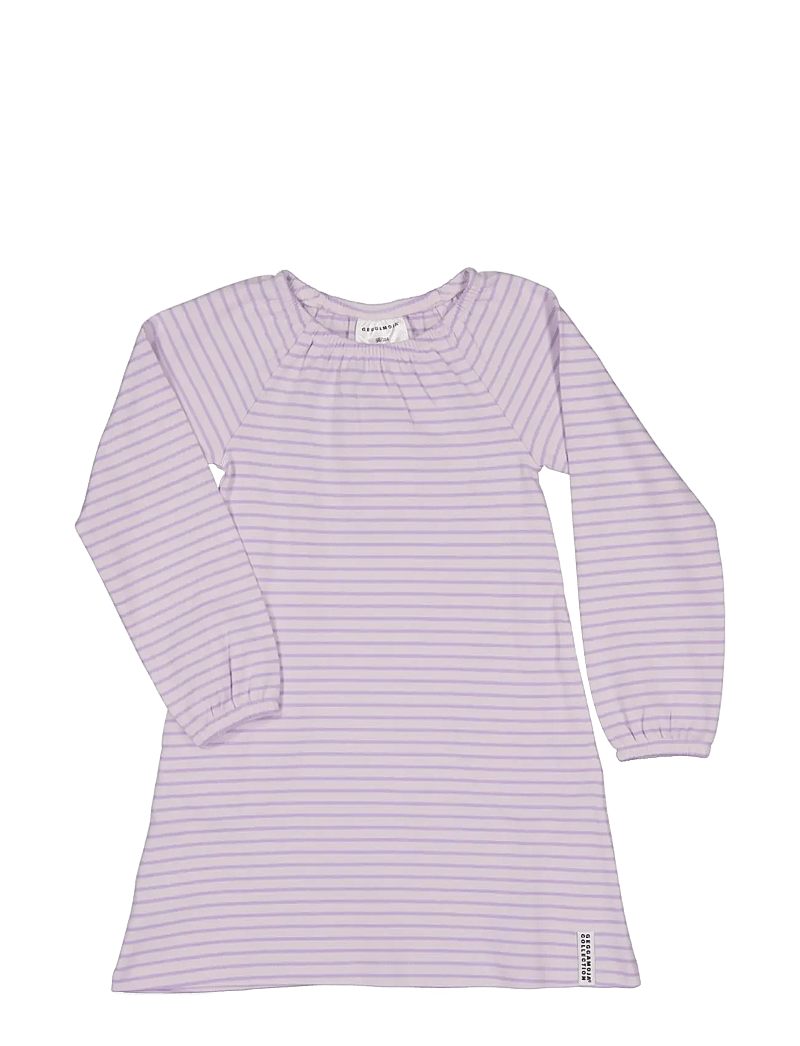 Geggamoja - Singoalla dress - langærmede babykjoler - purple str - 0