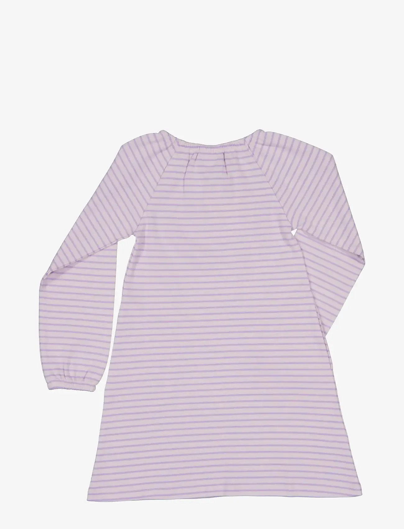 Geggamoja - Singoalla dress - langærmede babykjoler - purple str - 1