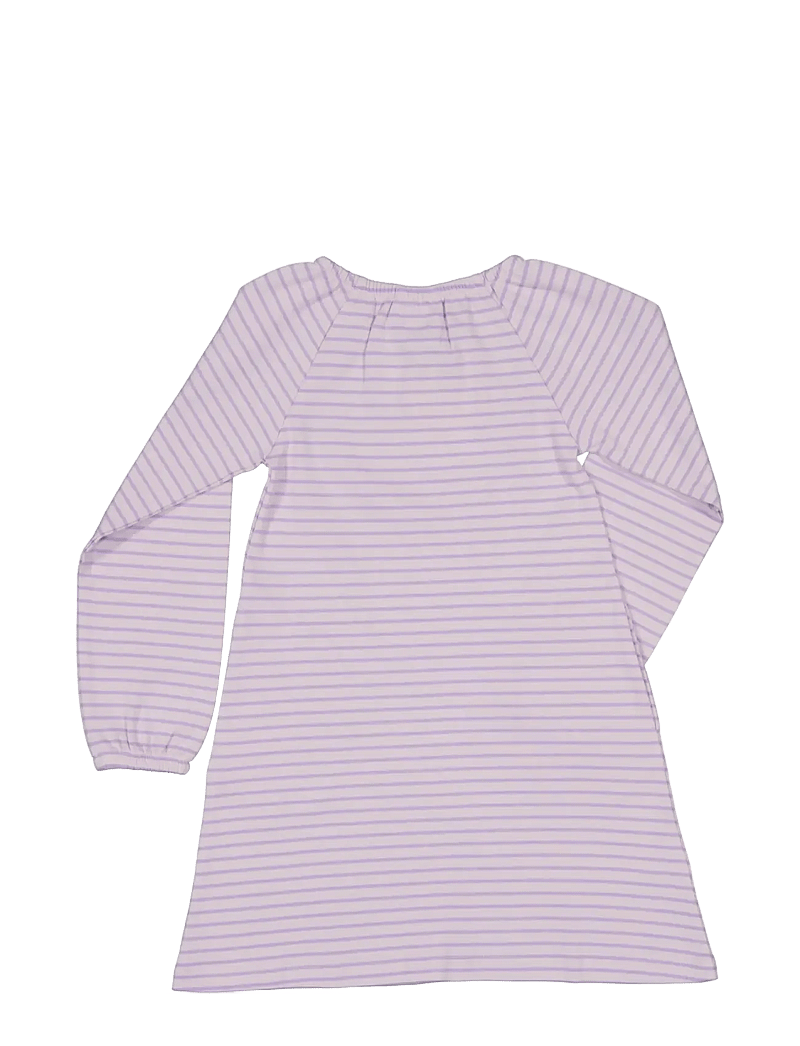 Geggamoja - Singoalla dress - langærmede babykjoler - purple str - 1