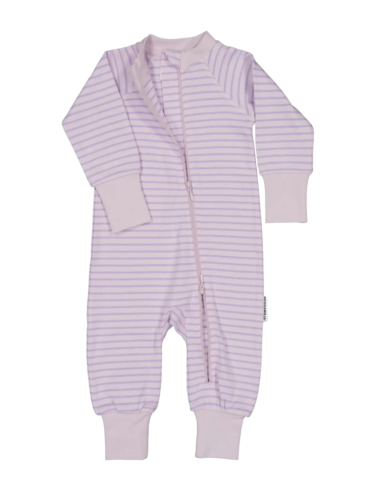 Geggamoja - Pyjamas two way zipper - pižamos - purple str - 1
