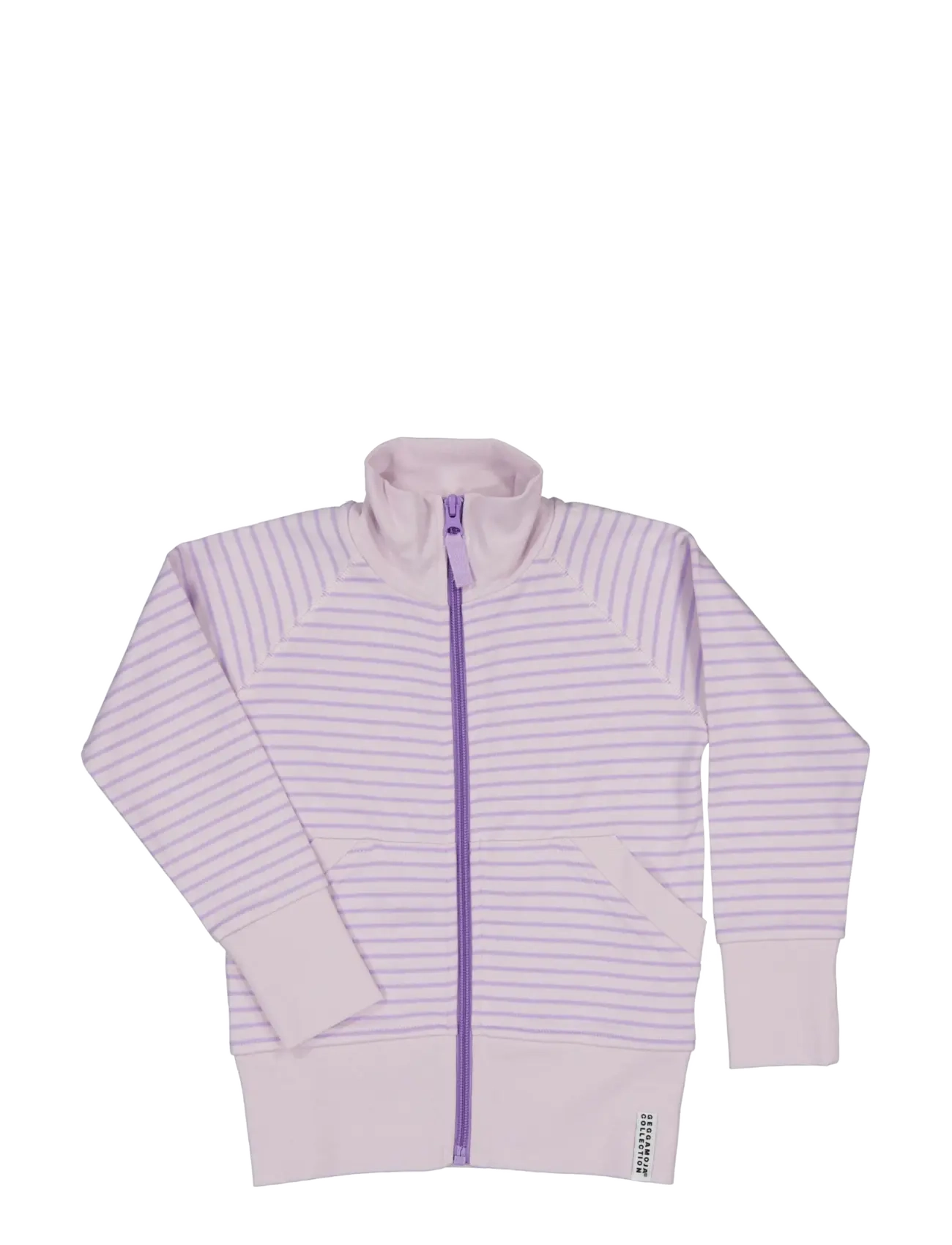 GEGGAMOJA Zip Pullover Lila - 122/128 - Kinder